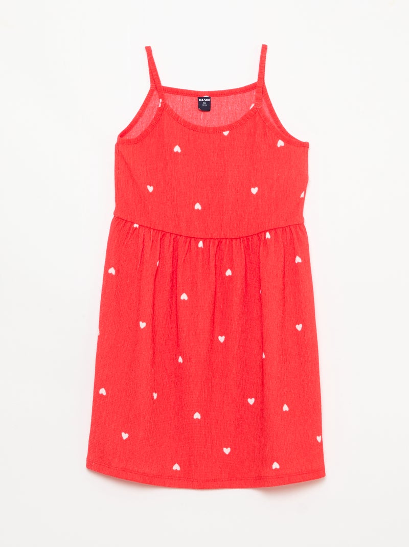 Set van 2 jurken van crêpe tricot Wit - Kiabi