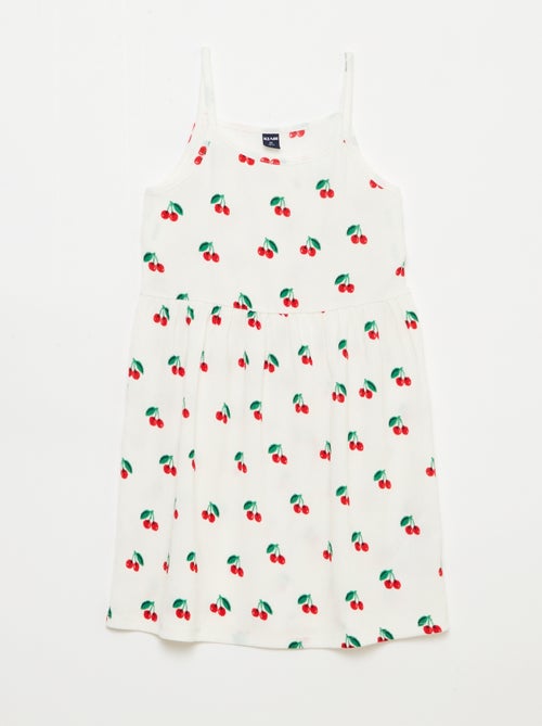 Set van 2 jurken van crêpe tricot - Kiabi