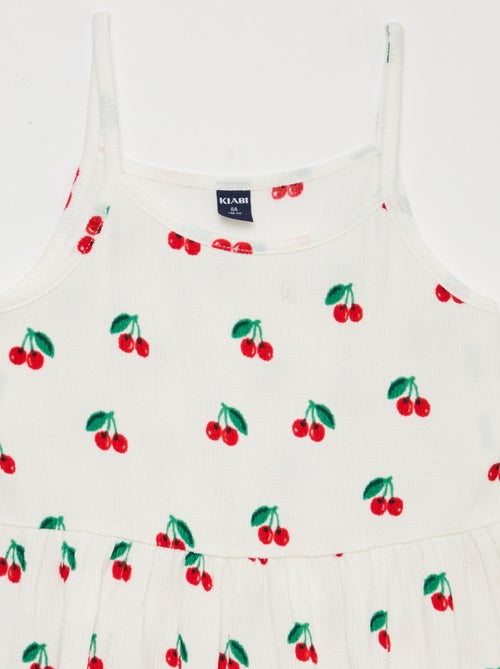 Set van 2 jurken van crêpe tricot - Kiabi