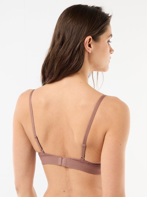 Set van 2 katoenen beha's - Kiabi