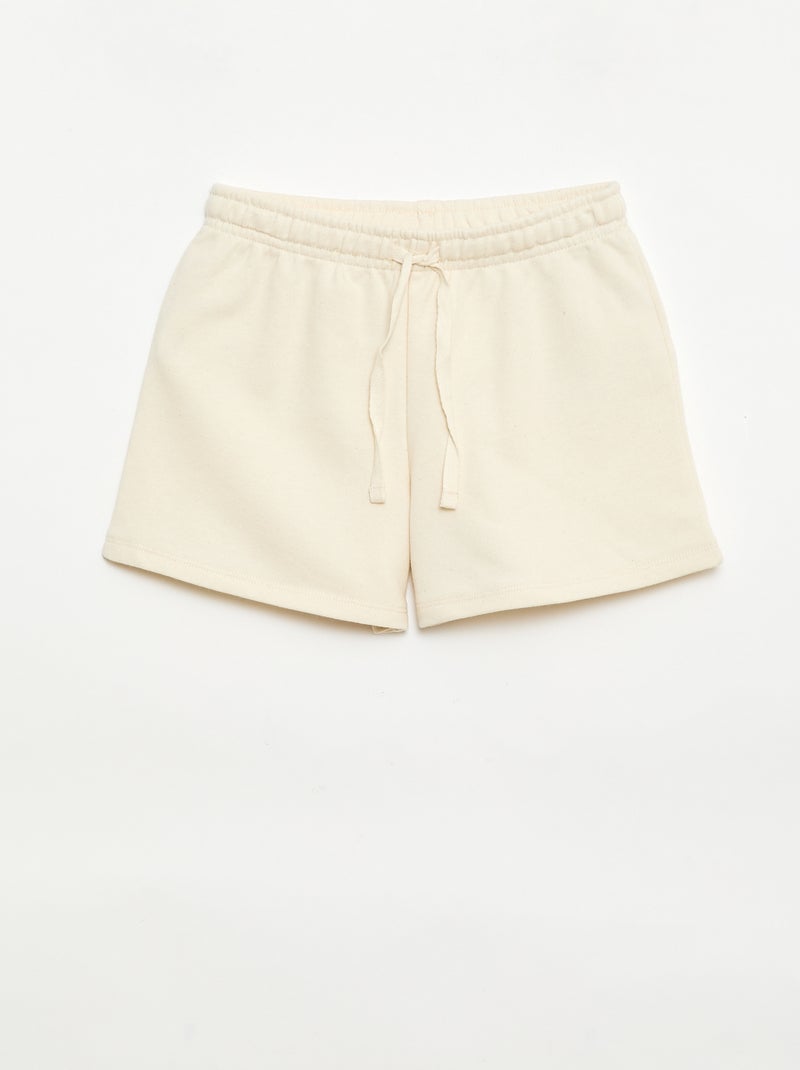 Set van 2 katoenen shorts Biege - Kiabi