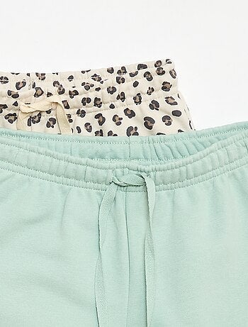 Set van 2 katoenen shorts