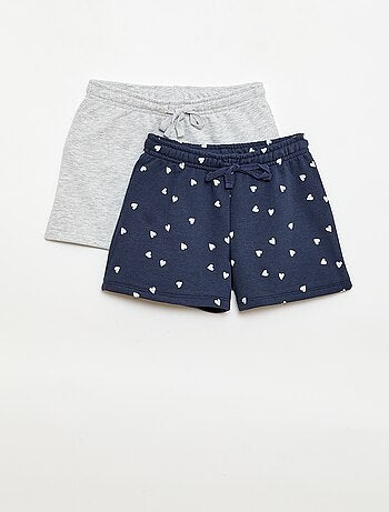 Set van 2 katoenen shorts
