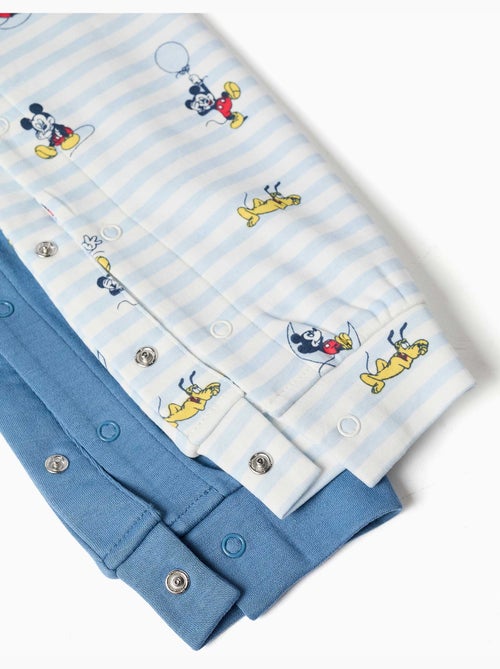 Set van 2 katoenen slaappakjes met Mickey-prints - Kiabi