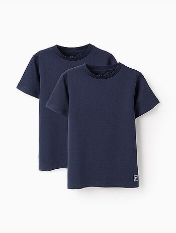 Set van 2 katoenen t-shirts