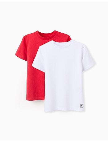 Set van 2 katoenen t-shirts
