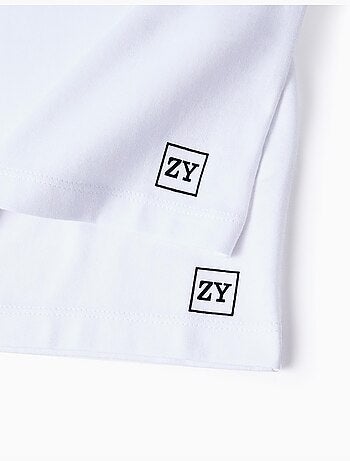 Set van 2 katoenen t-shirts
