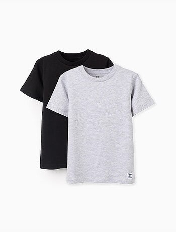 Set van 2 katoenen t-shirts