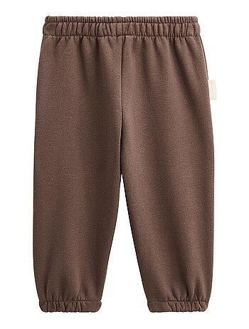Set van 2 kinderbroeken van cracotte fleece.