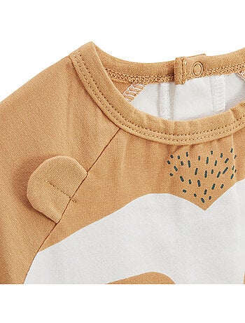 Set van 2 kinderpyjamashorts (2-delig) met avonturiersthema.