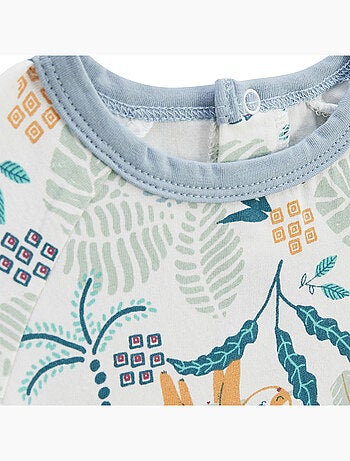 Set van 2 kinderpyjamashorts (2-delig) met avonturiersthema.