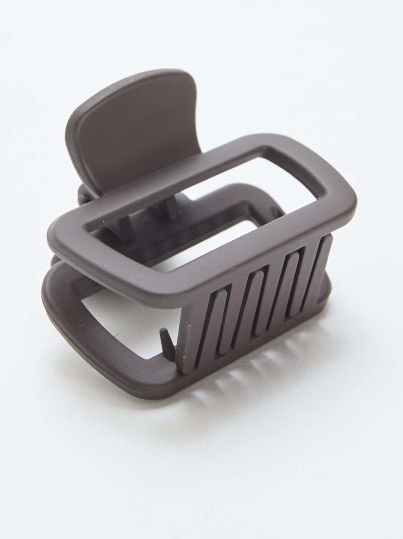 Set van 2 kleine haarspelden Zwart - Kiabi