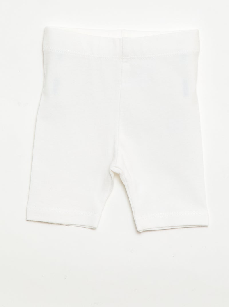 Set van 2 korte leggings Biege - Kiabi