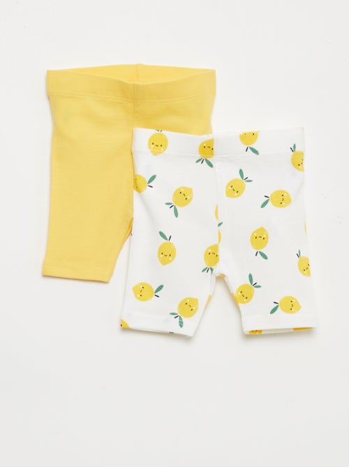Set van 2 korte leggings - Kiabi