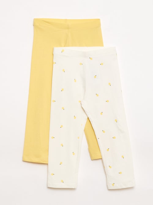 Set van 2 korte leggings - Kiabi