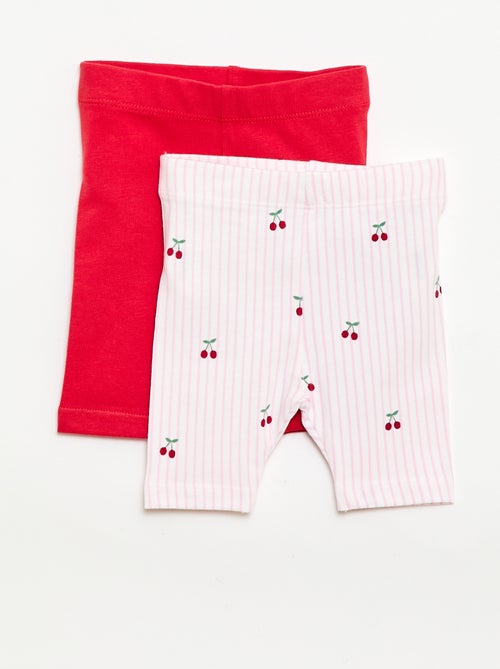 Set van 2 korte leggings - Kiabi