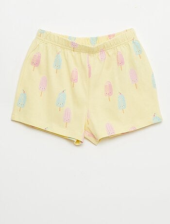 Set van 2 korte pyjamasets van katoenjersey