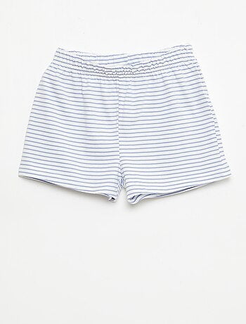 Set van 2 korte pyjamasets van katoenjersey