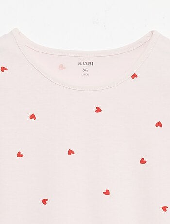 Set van 2 korte pyjamasets van katoenjersey