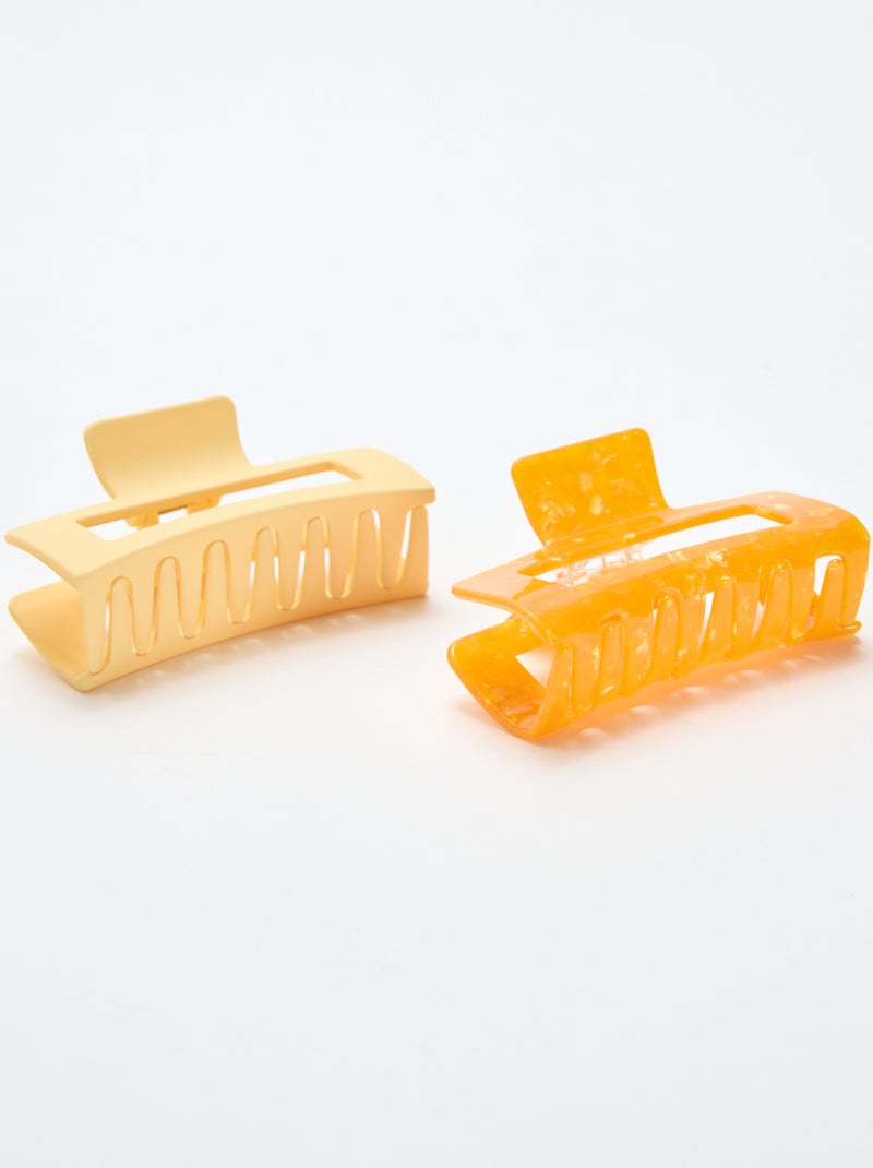 Set van 2 krabspelden Oranje - Kiabi