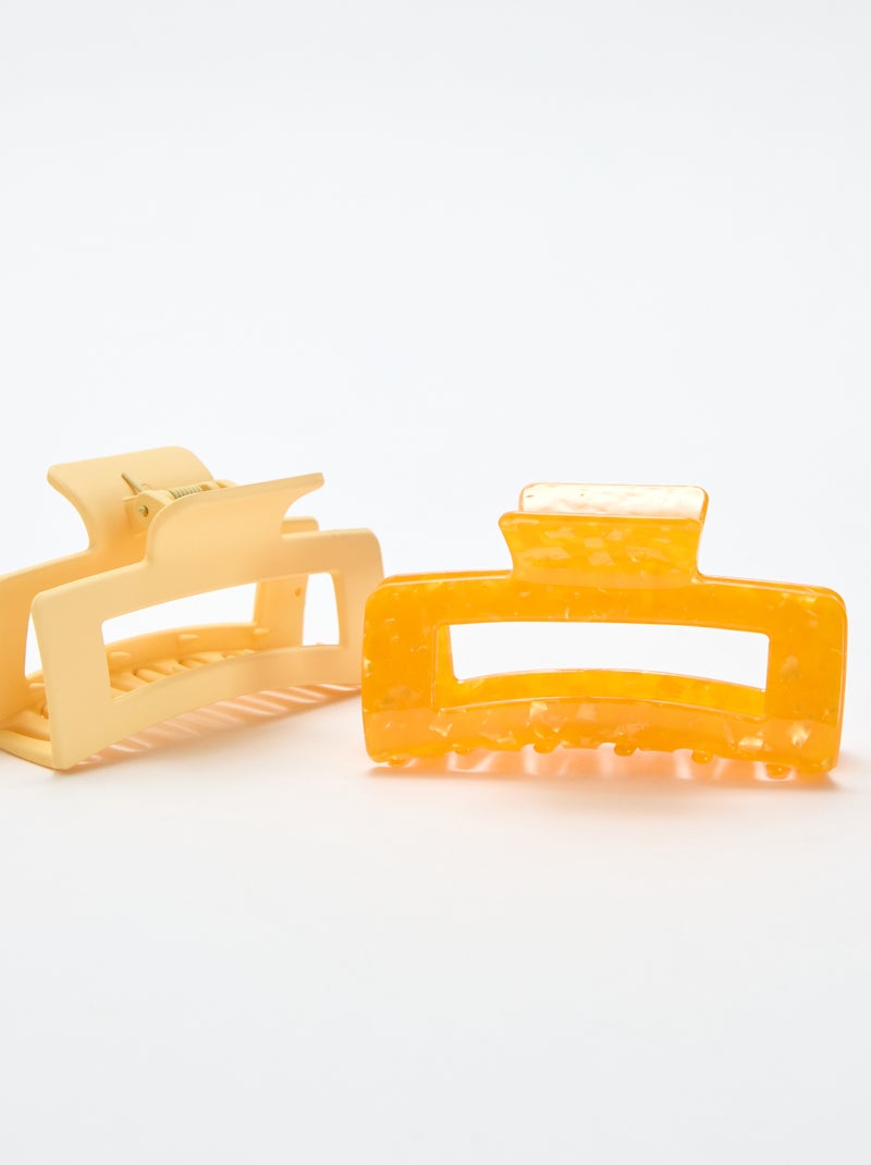 Set van 2 krabspelden Oranje - Kiabi