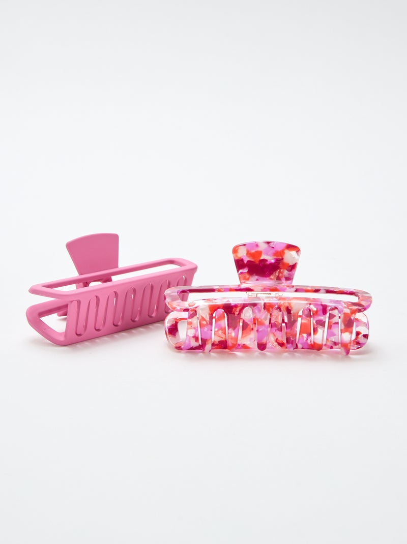 Set van 2 krabspelden Rose - Kiabi