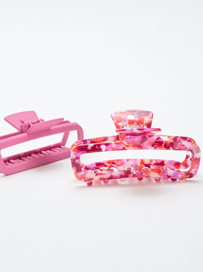 Set van 2 krabspelden Rose - Kiabi