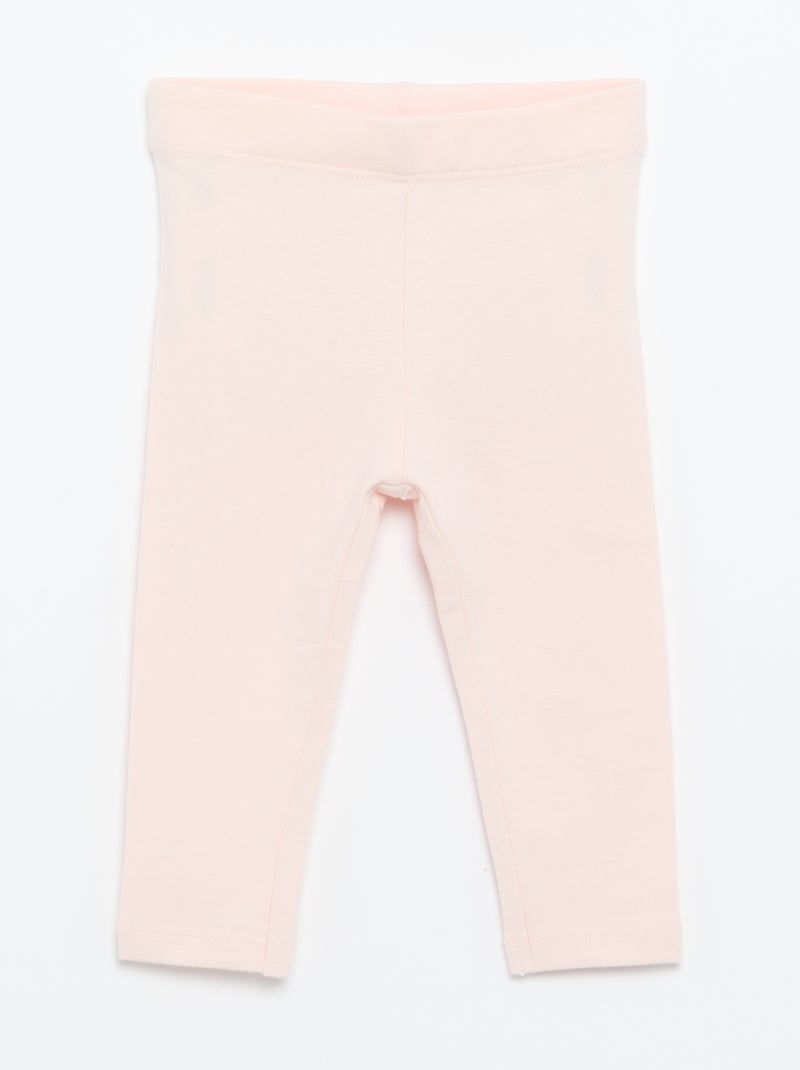 Set van 2 lange leggings Rose - Kiabi