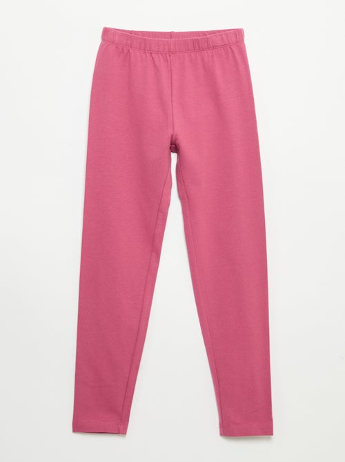Set van 2 lange leggings - Kiabi Set van 2 lange leggings - Kiabi