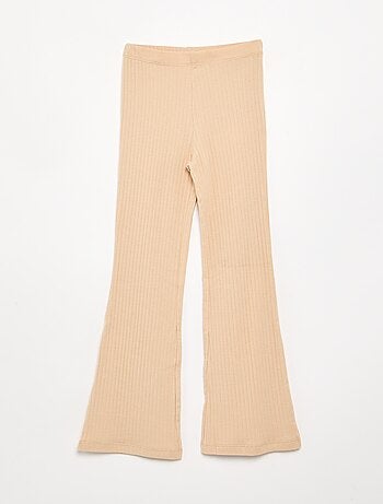 Set van 2 leggings - 1 effen + 1 met print