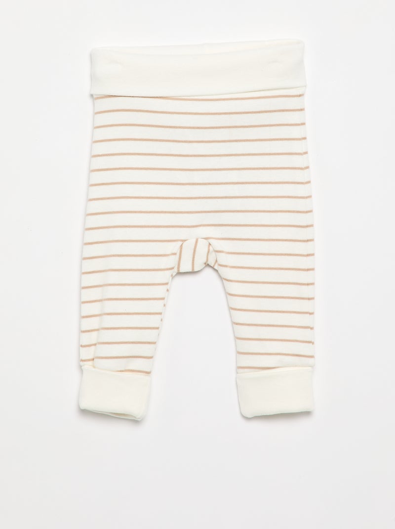 Set van 2 leggings Blauw - Kiabi