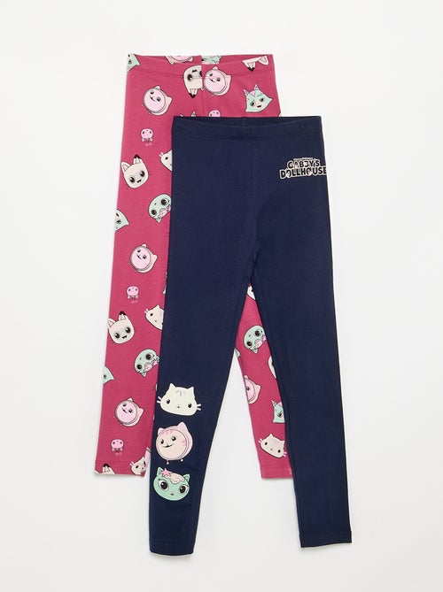 Set van 2 leggings 'Gabby en het Magische Huis' - Kiabi Set van 2 leggings 'Gabby en het Magische Huis' - Kiabi