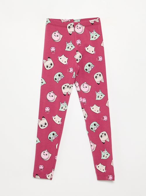 Set van 2 leggings 'Gabby en het Magische Huis' - Kiabi Set van 2 leggings 'Gabby en het Magische Huis' - Kiabi