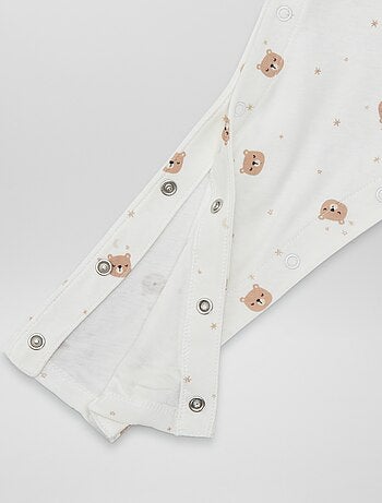 Set van 2 leggings met drukknopen - gemakkelijk aan te trekken collectie
