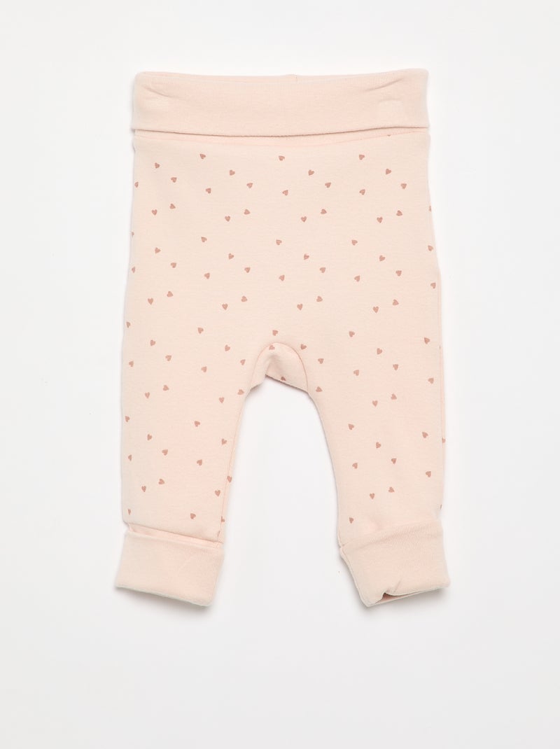 Set van 2 leggings Rose - Kiabi
