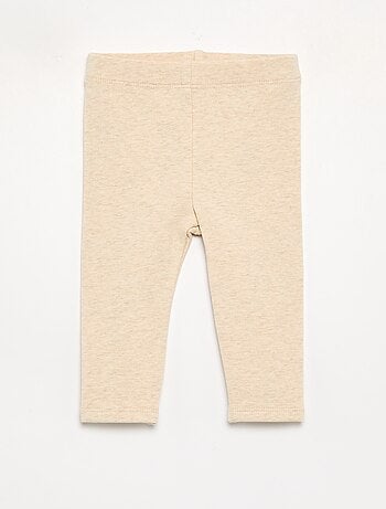 Set van 2 leggings van fleecestof