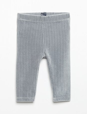 Set van 2 leggings van ribfluweel