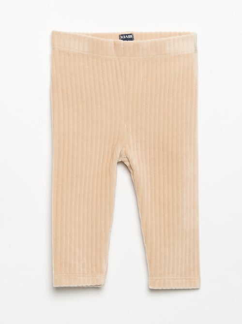 Set van 2 leggings van ribfluweel - Kiabi Set van 2 leggings van ribfluweel - Kiabi