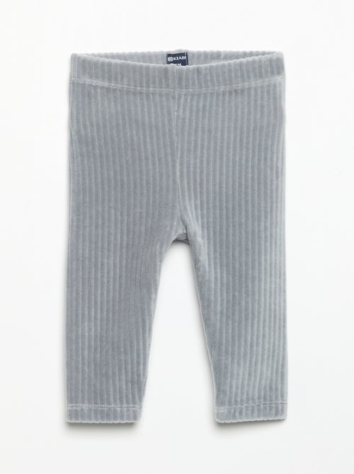 Set van 2 leggings van ribfluweel - Kiabi Set van 2 leggings van ribfluweel - Kiabi