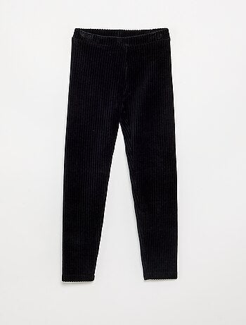Set van 2 leggings van ribfluweel