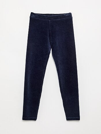 Set van 2 leggings van ribfluweel