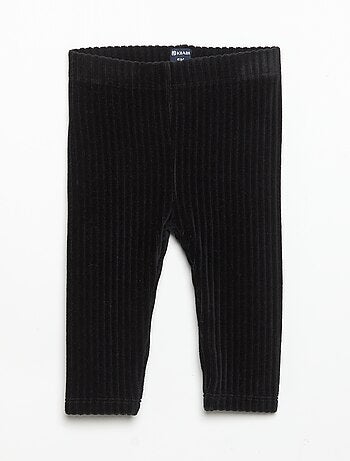 Set van 2 leggings van ribfluweel