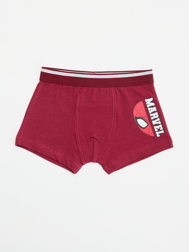 Set van 2 'Marvel' 'Spider-man' boxershorts Blauw - Kiabi