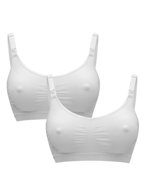 Set van 2 medela keep cool zwangerschaps- en borstvoedingsbeha's - ademend, adaptive stretch, de - Kiabi Set van 2 medela keep cool zwangerschaps- en borstvoedingsbeha's - ademend, adaptive stretch, de - Kiabi