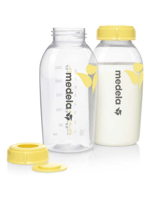 Set van 2 medela-melkopslagflesjes van 150 ml - bewaren van moedermelk - Kiabi Set van 2 medela-melkopslagflesjes van 150 ml - bewaren van moedermelk - Kiabi
