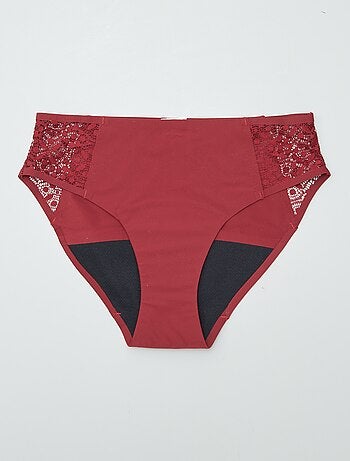 Set van 2 menstruatiebroekjes voor lichte menstruatie