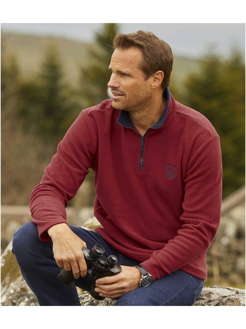 Set van 2 microfleece sweaters Mountain Passion - ATLAS FOR MEN - Kiabi