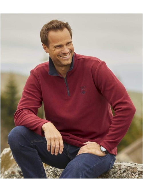 Set van 2 microfleece sweaters Mountain Passion - ATLAS FOR MEN - Kiabi