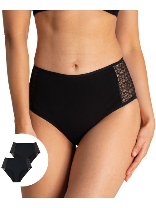 Set van 2 midi-slipjes bij urineverlies dames athena - Kiabi Set van 2 midi-slipjes bij urineverlies dames athena - Kiabi