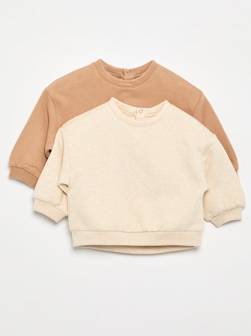 Set van 2 molton sweaters - Kiabi